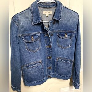 PacSun Classic Denim Jacket Small Blue Jean Jacket Button Front Layering Staple